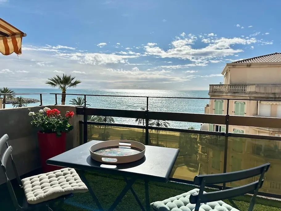 The View-Centre- Clim -Parking-Vue Mer-Plage Menton