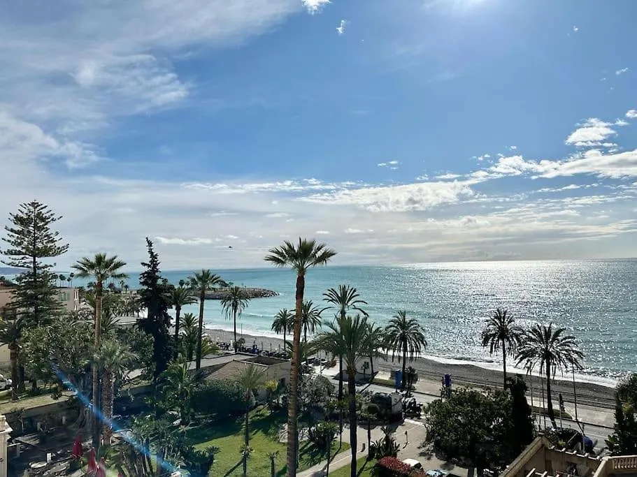 The View-Centre- Clim -Parking-Vue Mer-Plage Menton
