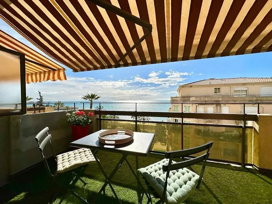 The View-Centre- Clim -Parking-Vue Mer-Plage Menton Apartment